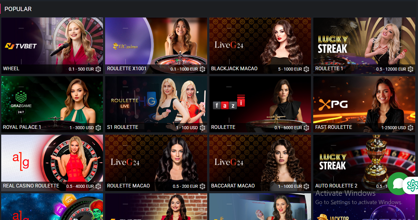 لابو کازینو دربی بت